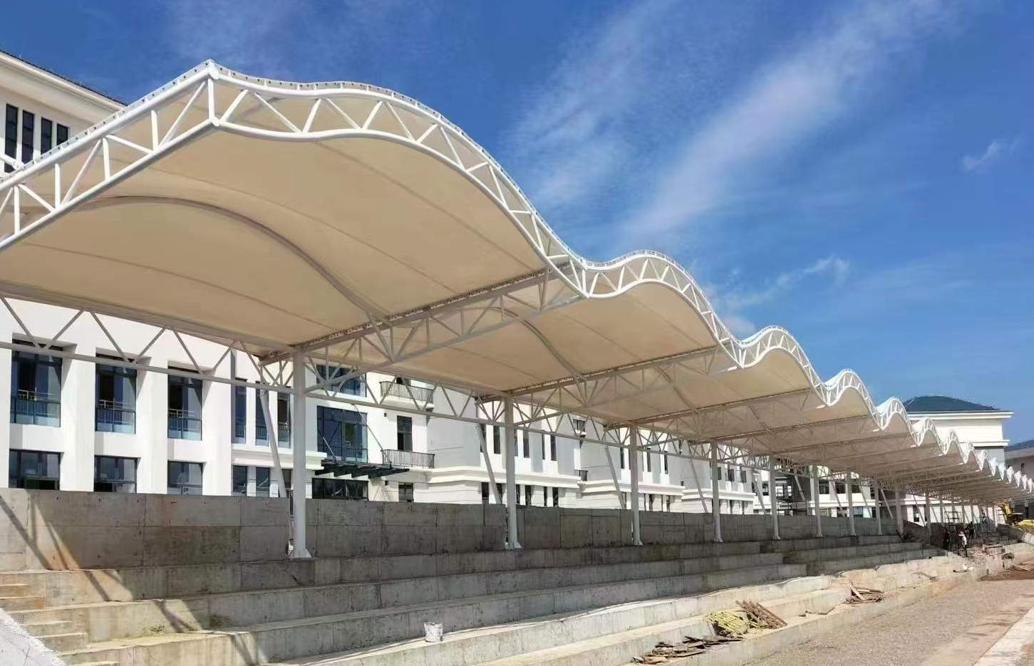 体育台观赏棚